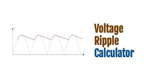 Voltage Ripple Calculator (with Examples)