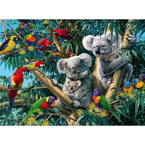 Rompecabezas Ravensburger Koalas En El Árbol 500 Piezas Coppel