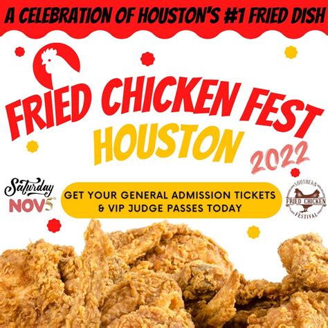 Fried Chicken Fest Houston 2022 On November 5th