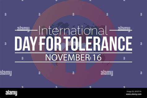 International Day For Tolerance Concept With Hands Of Unity Observed On