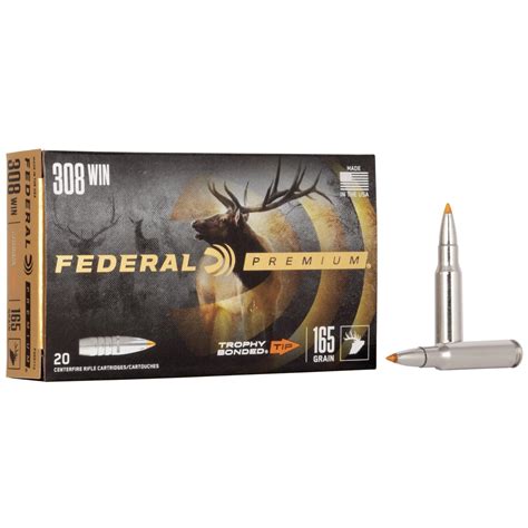 Federal Premium Vital Shok Rifle Ammunition Win Gr Tbt