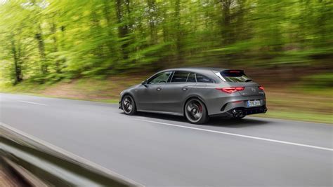 Mercedes Amg Cla45 S Shooting Brake Revealed With 415bhp Evo