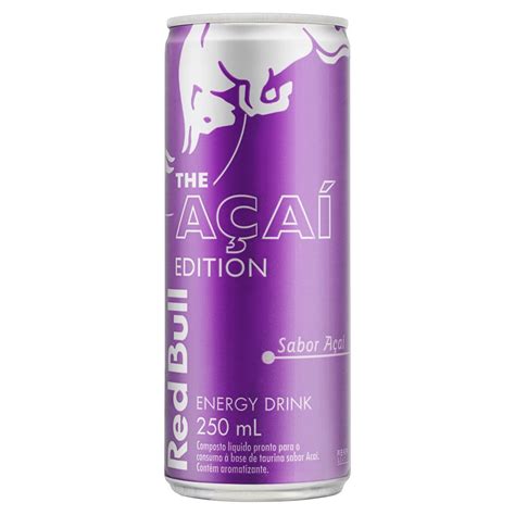 Energético Açaí Red Bull Lata 250ml Super Veneza Cruzeiro 811