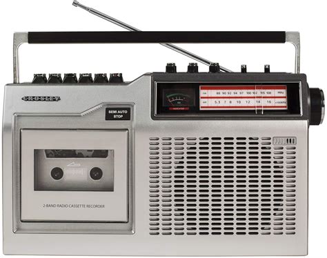 Crosley Ct200a Retro Portable Cassette Player With Amfm Radio And