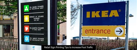 How Signage Can Increase Foot Traffic