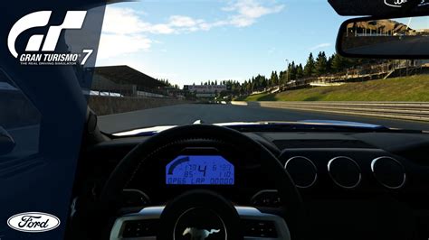 Gran Turismo 7 Ford Mustang Gr 3 Road Car Cockpit View American