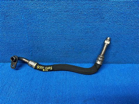 💎2008 2010 Bmw 5 535i E60 E61 Engine Oil Cooler Hose Pipe Flow Oem Ebay