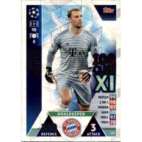 Buy Soccer Cards UP209 Manuel Neuer Topps Champions Road To Madrid 2019