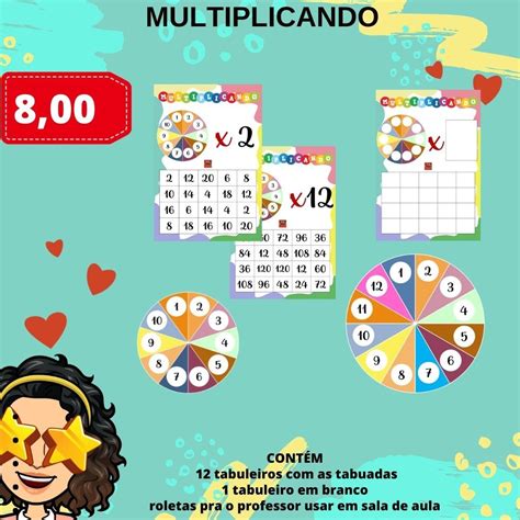 Multiplicando Jogo De Tabuleiro Vanessa Ortiz Hotmart