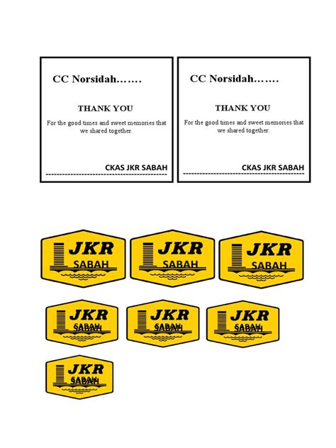 Sticker Logo JKR | PDF