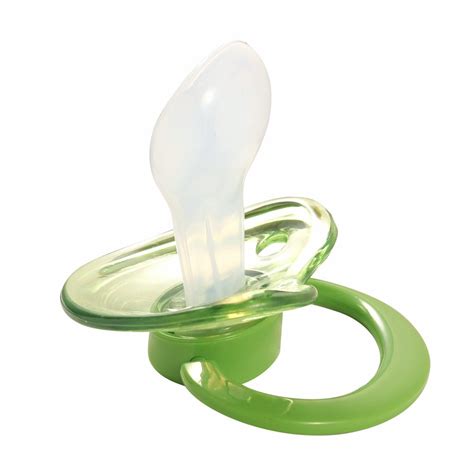 Translucent Green And Green Pacifier