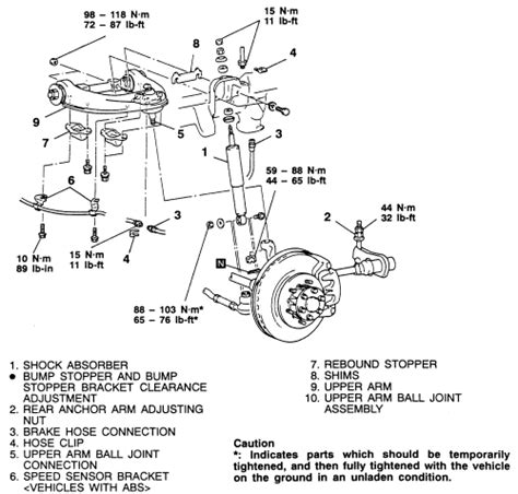 Repair Guides Front Suspension Shock Absorbers Autozone