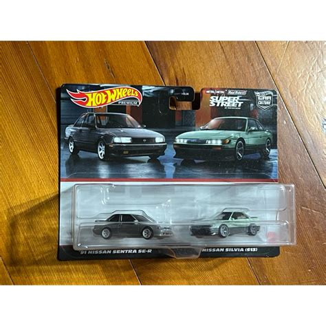 Hot Wheels 風火輪 Nissan Sentra SE R S13 雙車組 汽車文化 日產 蝦皮購物