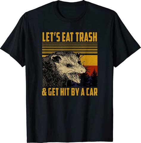 Vintage Opossum T Shirt Uk Clothing