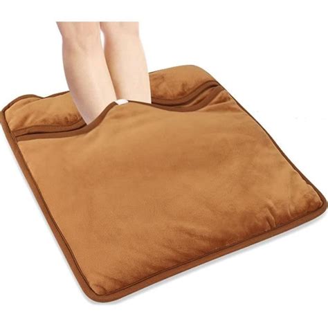 Chauffe Pieds Electrique Coussin Chauffant Pieds Confortable Chauffe