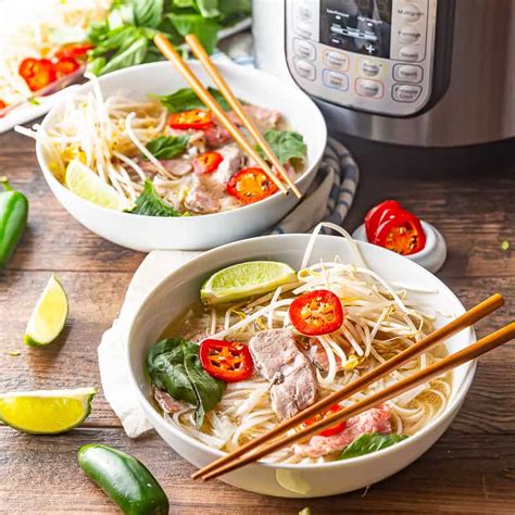 Instant Pot Pho - Basil And Bubbly