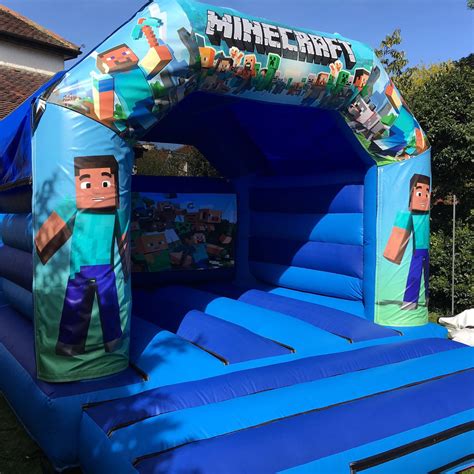 Bouncy Castle - Minecraft - Bouncy Castle Hire in Essex, Southminster ...