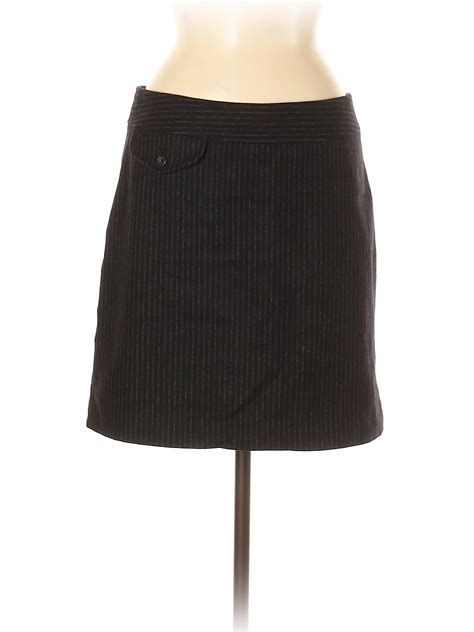 Banana Republic Women Black Wool Skirt Ebay