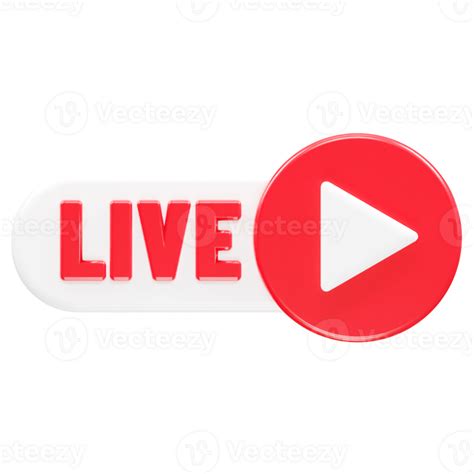 Live Icon 3d Rendering Illustration Element 28342495 Png