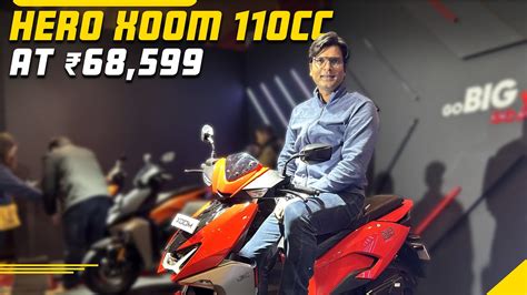 2023 Hero Xoom 100cc Launched In India Price Variants Specs