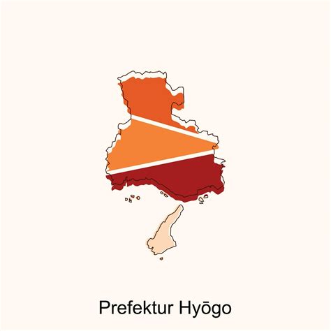 Prefektur Hyogo Map Blank Vector Map Of The Country Borders Of Japan