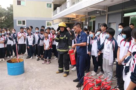 消防进校园 筑牢师生安全意识