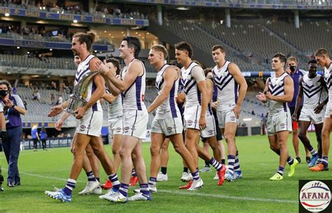 West Coast Vs Fremantle Round 3 2022 Optus Stadium Afana