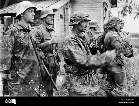 Norwegian Volunteers Of The Waffen Ss On The Eastern Front Stock