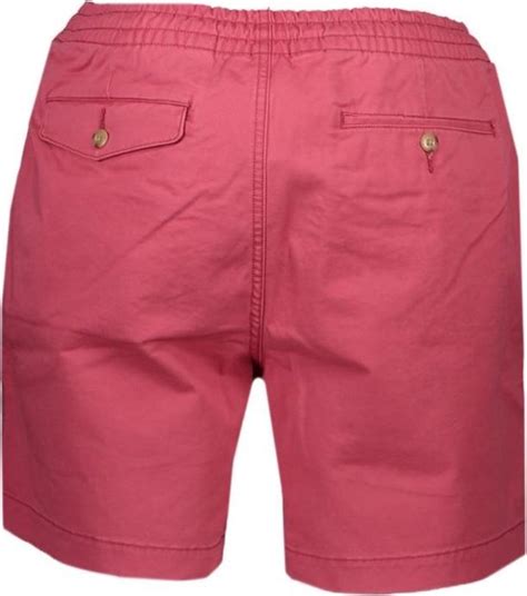 Polo Ralph Lauren Korte Broek Rood Rood Maat M Heren Lente Zomer