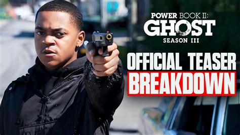 Power Book Ii Ghost Season 3 Official Teaser Breakdown Clues