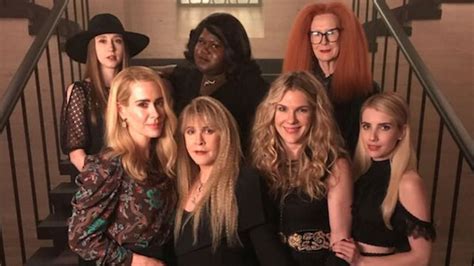 Ryan Murphy Shares First Look At Coven Reunion In Ahs Apocalypse