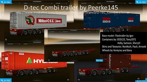 D Tec Combi Trailer By Peerke V Ets Ets Mod