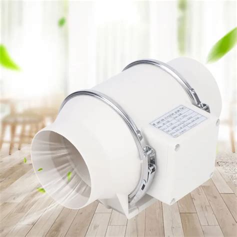 4 Inch Inline Duct Fan Air Ventilation Extractor Bathroom Kitchen