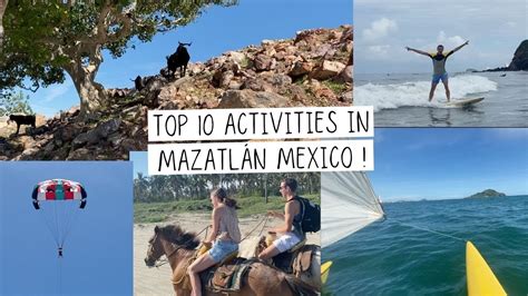 Top Favorite Activities In Mazatl N Mexico Youtube