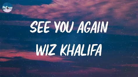 Wiz Khalifa See You Again Lyrics Youtube