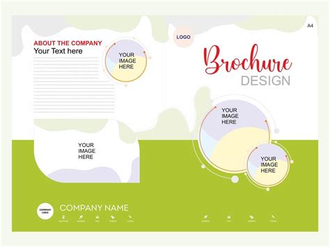 Brochure Design A4 22444994 Vector Art at Vecteezy