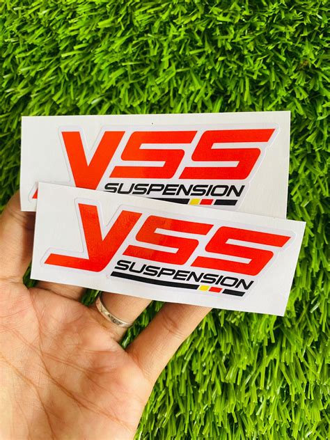 Sticker Motor Stiker YSS SUSPENSION Lazada Indonesia