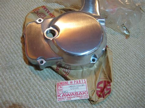 Nos Kawasaki Engine Cover 74 75 F9 Bf9 C 350 14030 034 80 Ebay