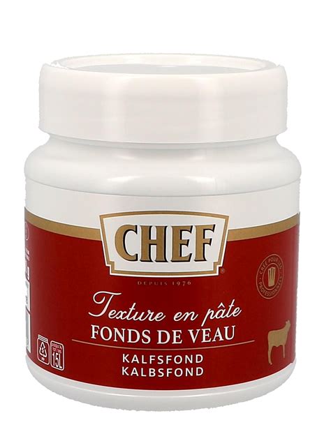 Chef Premium fond de veau pâte 640gr Nestlé Professional Nevejan