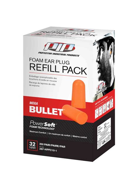 Pip Mega Bullet Earplugs Hpf Bprofi High Quality Safe