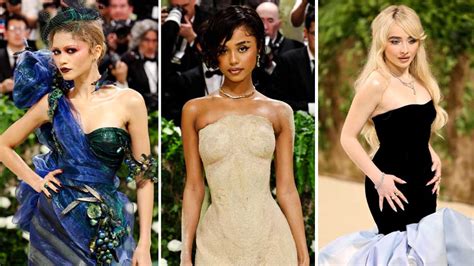 Some Of The Best Looks From Met Galas The Garden Of Time Dress Code