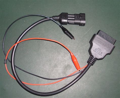 For Fiat Alfa Lancia 3Pin To OBD2 16P OBD1 Fiat 3 Pin Female To OBDII