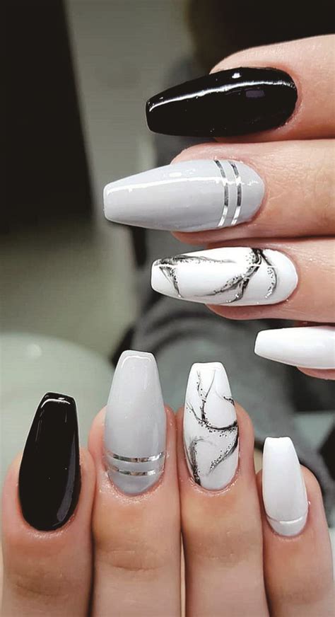 21 Awesome Marble Nail Art Designs You Cannot Resist Coffin Nails