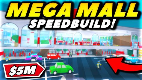 INSANE MEGA MALL SPEEDBUILD In Roblox Retail Tycoon 2 5 000 000