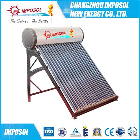 High Pressure Solar Hot Water Heating System Heat Pipe Solar Geyser