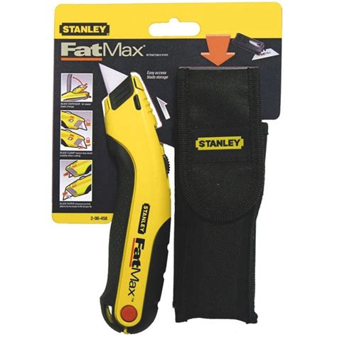 Stanley FatMax Retractable Knife With Pouch