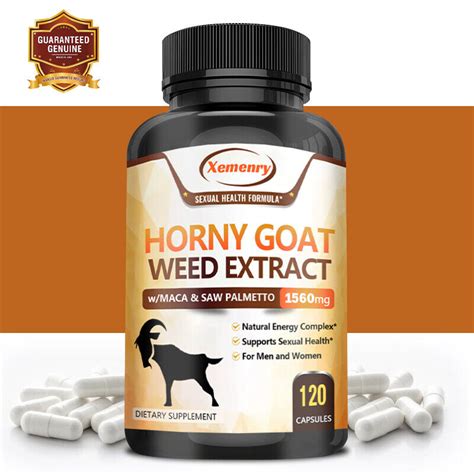 Horny Goat Weed Extract Mg Men S Testosterone Booster Energy