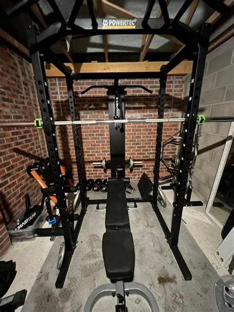 Full home gym Cage/weights/bench | in Evesham, Worcestershire | Gumtree