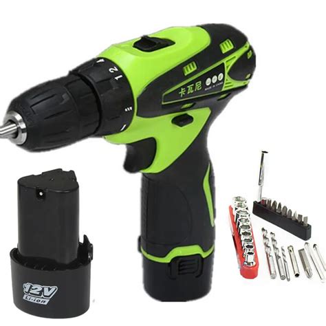 12v Multi Functional Electric Drill Rechargeable Parafusadeira