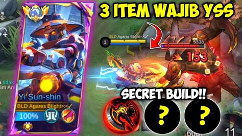 Item Wajib Untuk Yss Di Patch Sekarang The Secret Build For Yi Sun